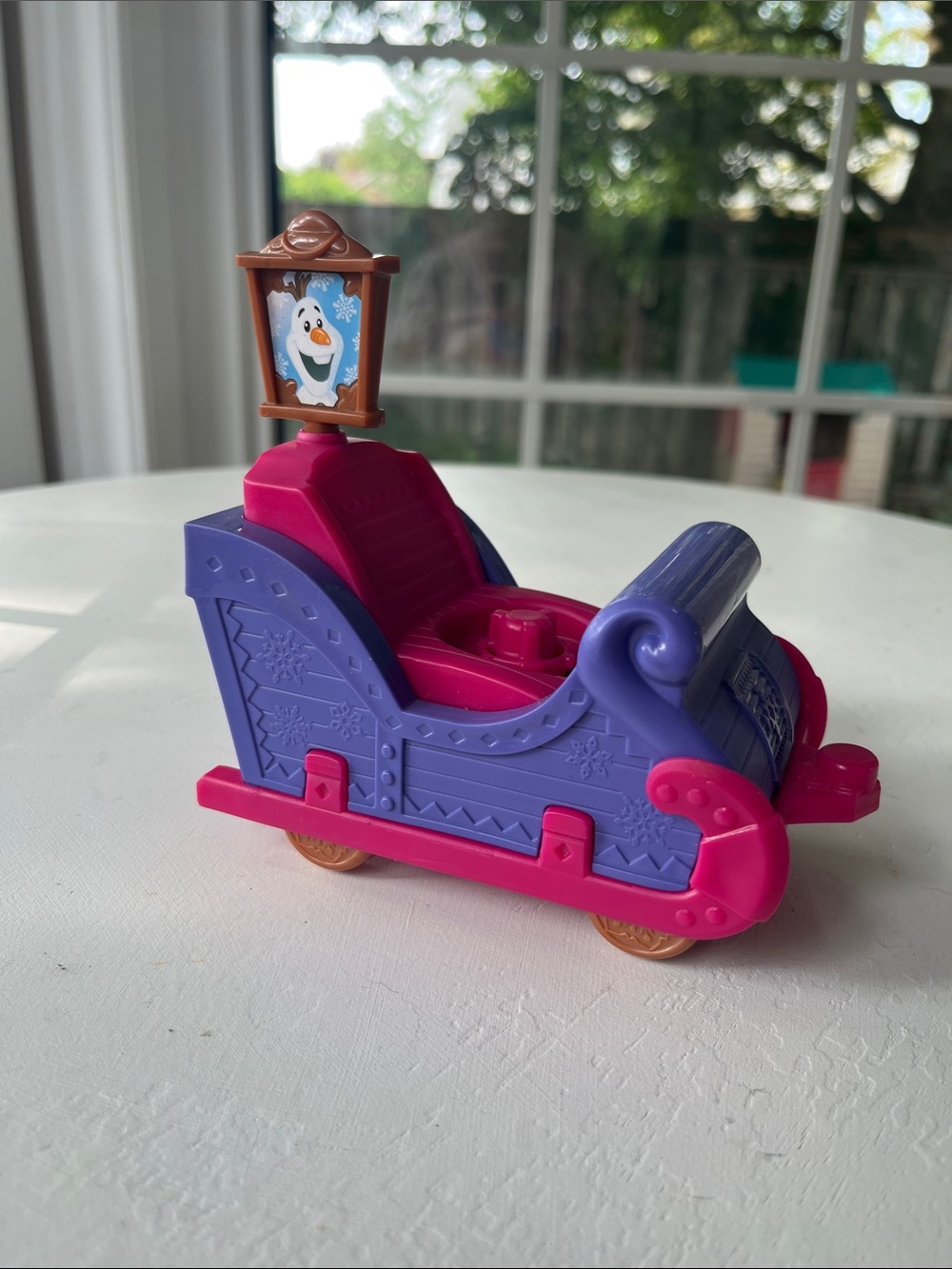5/$25 πLittle People Olaf Float Sleigh only - Picture 3 of 3